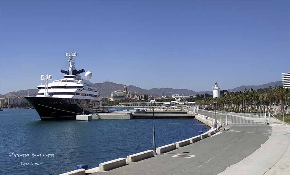 Malaga Marina superyacht marina 11 minutes by car